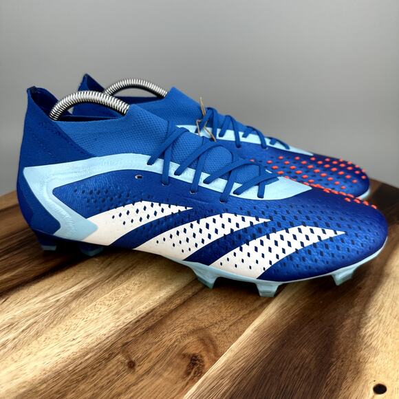 Adidas Predator Accuracy.1 FG Soccer Cleats Men’s Size 10.5 GZ0038 Royal Blue - Picture 1 of 9